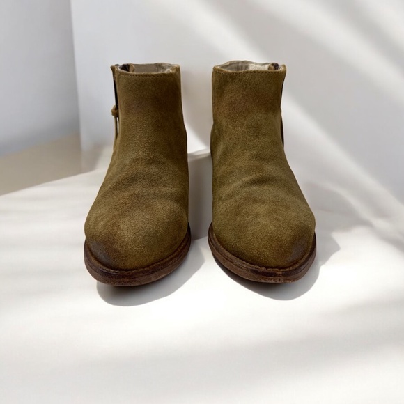 Women's Size 7 FREEBIRD by Steven 79505 Leather Ankle Boots Western Chic - Picture 5 of 10